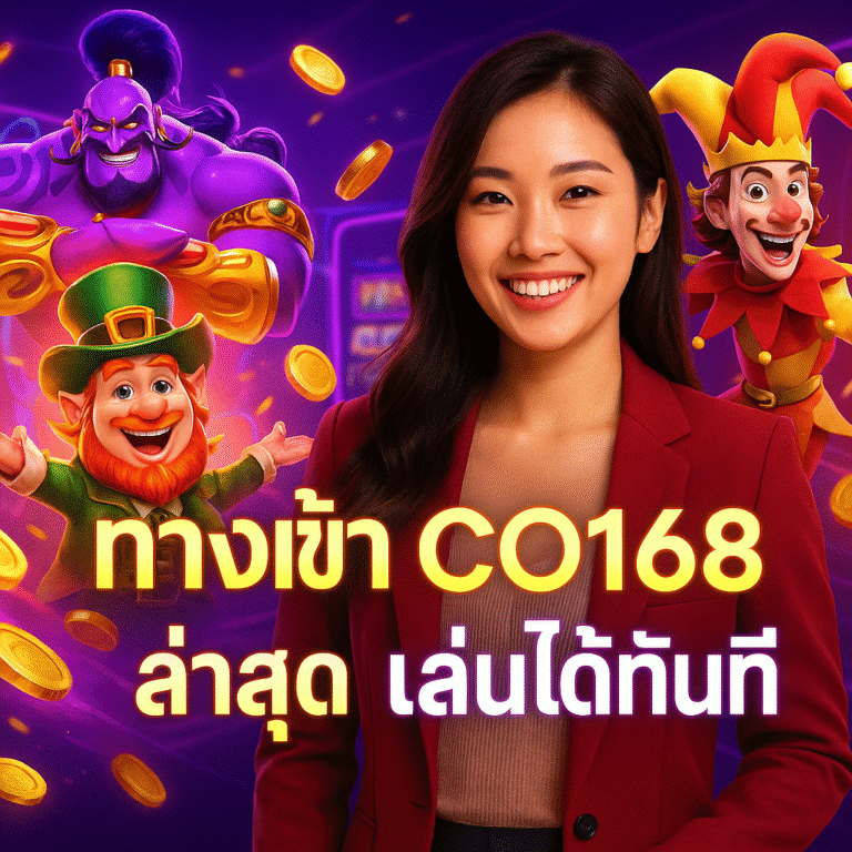 ทางเข้า CO168 ล่าสุด เล่นได้ทันที