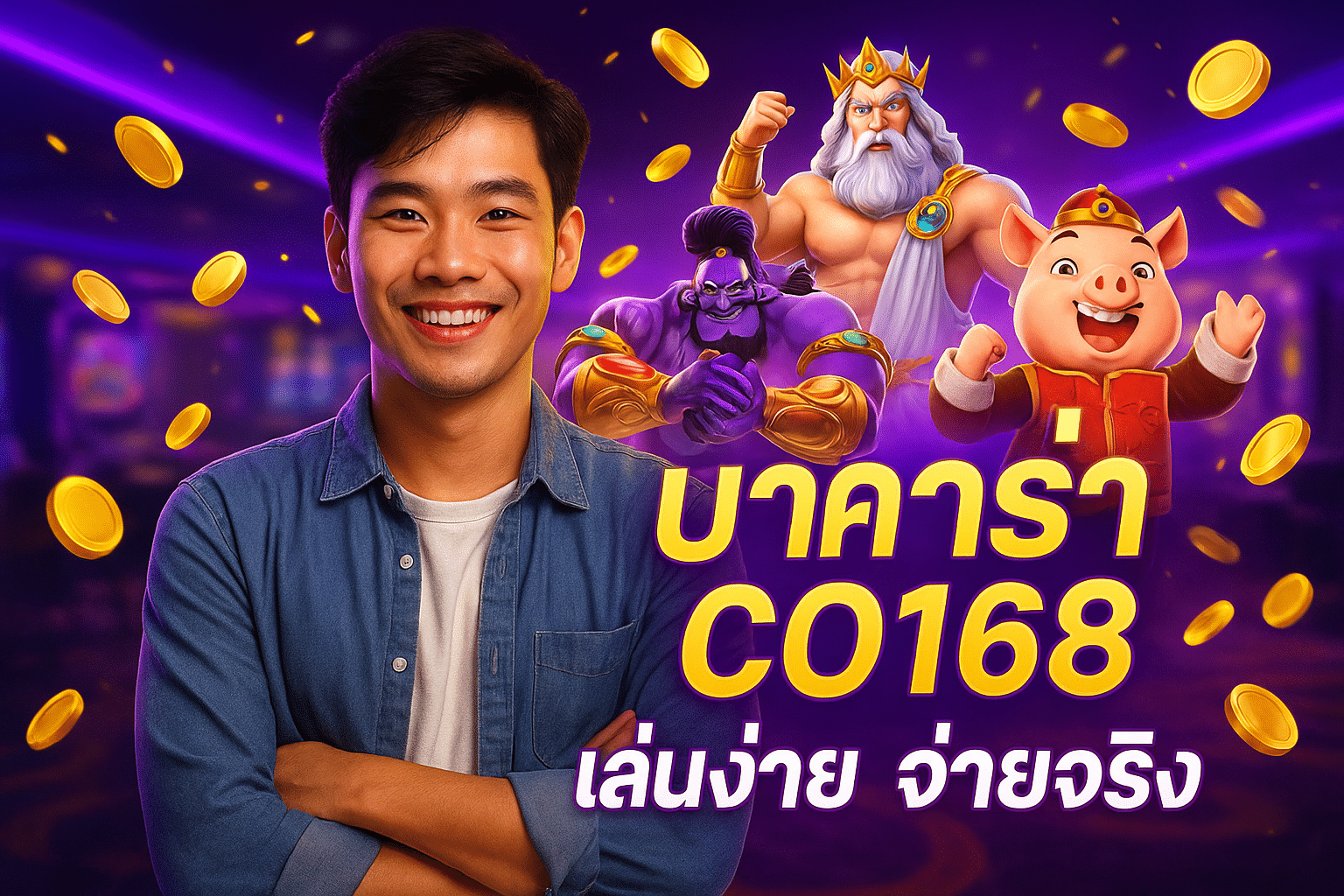 บาคาร่า CO168 เล่นง่าย จ่ายจริง